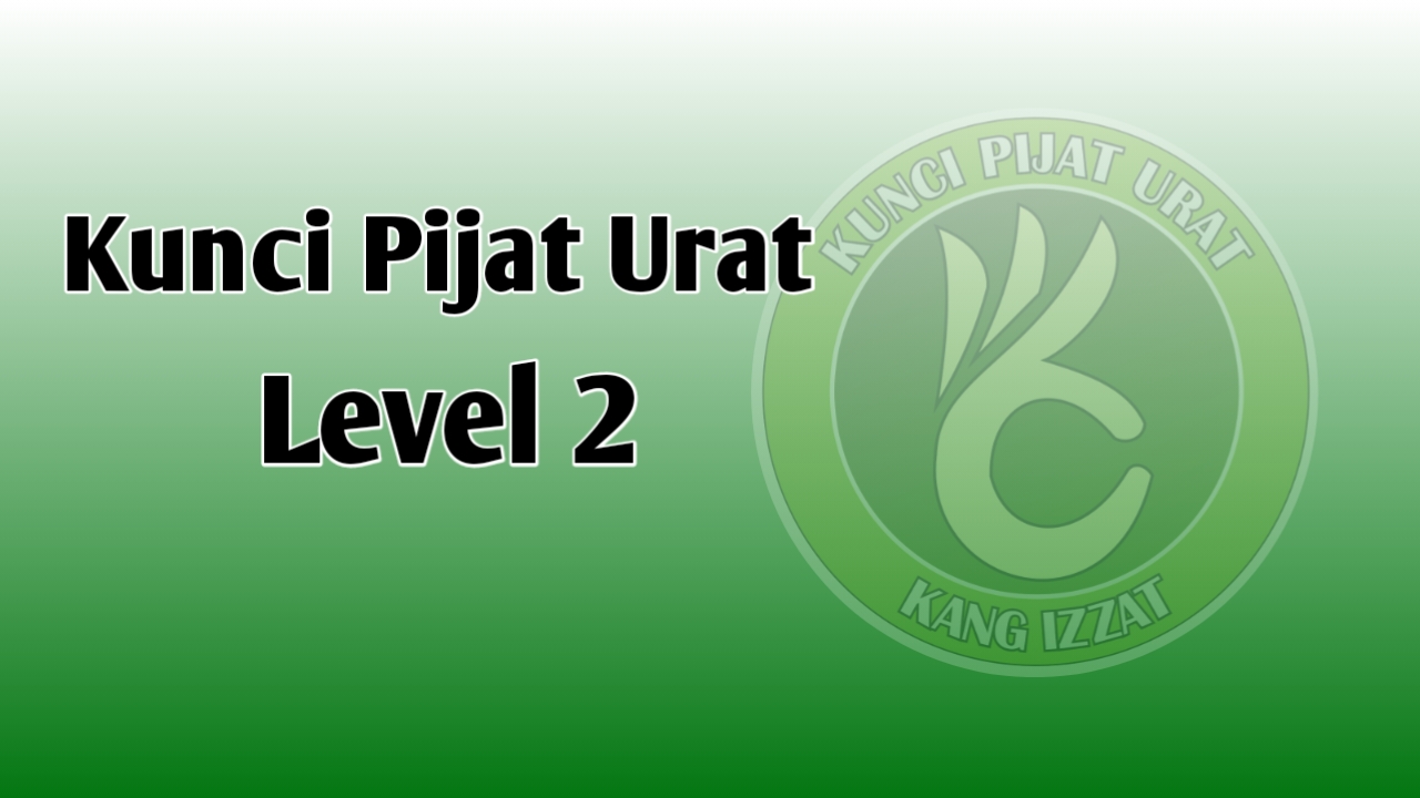 Kunci Pijat Urat Level 2